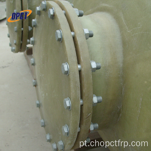 Flanges de fibra de vidro de alta resistência FRP / GRP